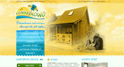 Desktop Screenshot of leniuchowo.com.pl