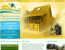 Tablet Screenshot of leniuchowo.com.pl